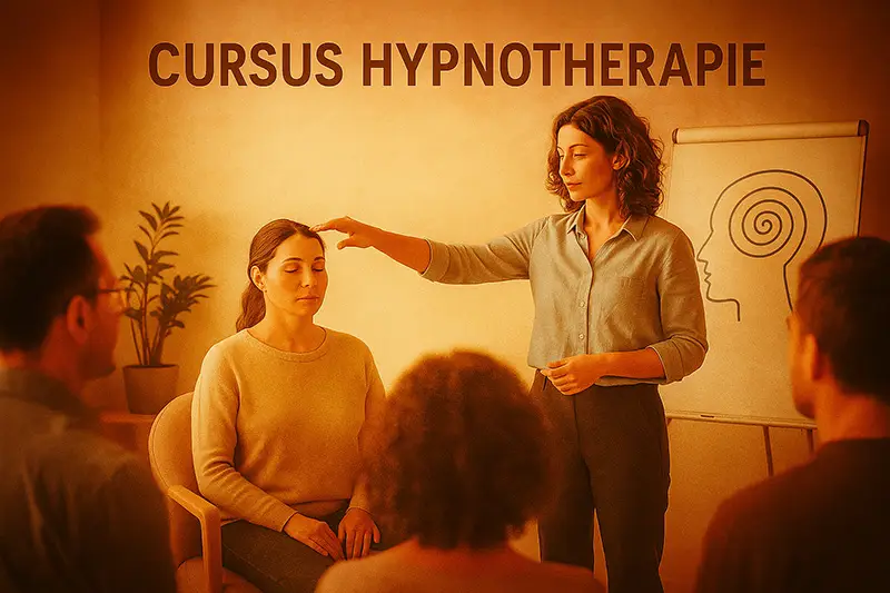 klassikaal voorbeeld tijdens de cursus hypnotherapie