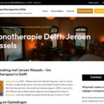 Hypnotherapie Delft: Jeroen Wessels